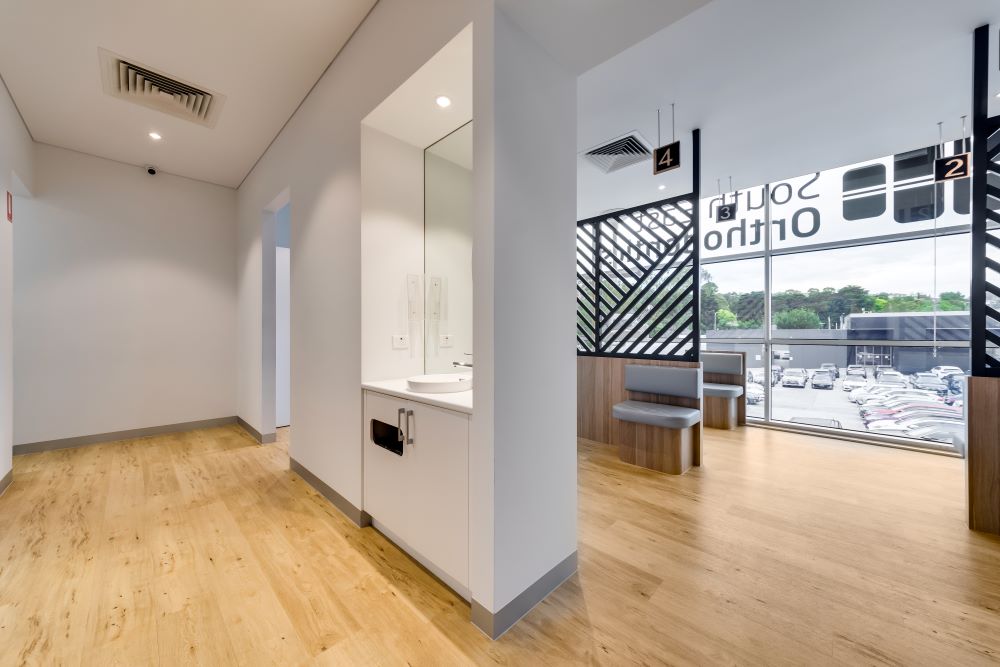 Dental clinic design at South East Orthodontics
